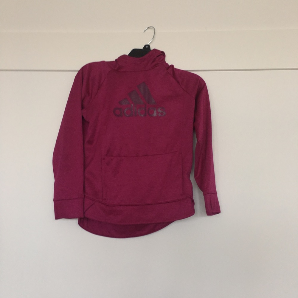 Pink hoodie